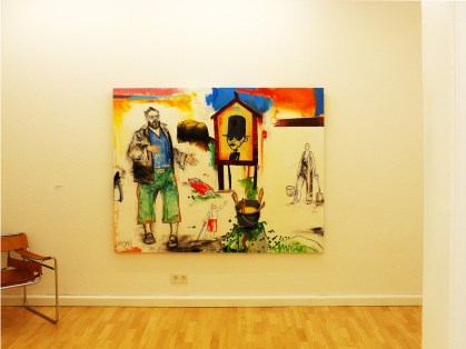 Galerie Anja Rumig, Ausstellungsansicht