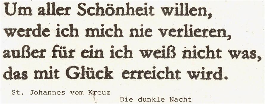 BNSW (ST. JOHANNES), 2004, Radierung, 4 x 9,6 cm